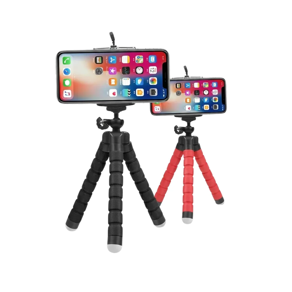 Mini Trípode Flexible Pulpo para Celular y Cámaras