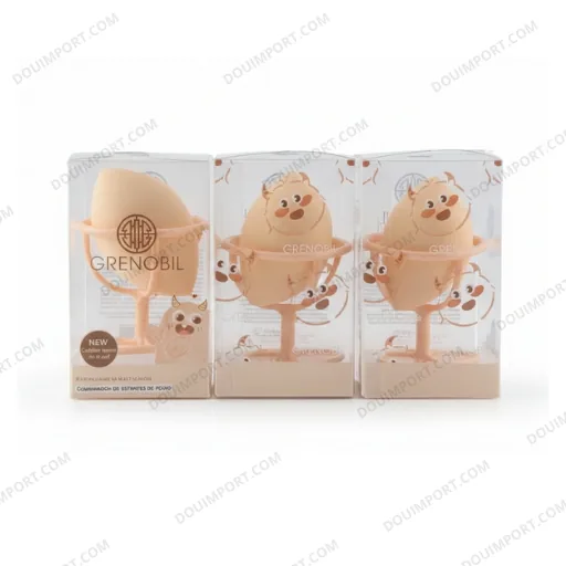 Esponja de Maquillaje Ergonómica con Soporte