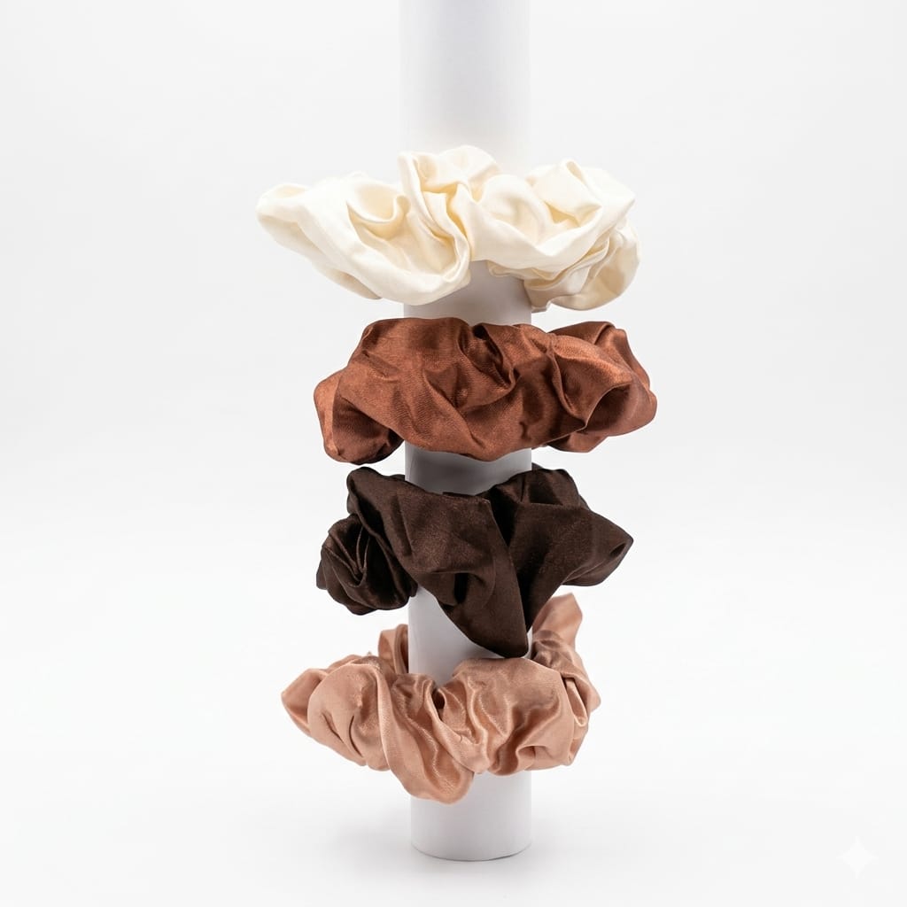 Colas de satín o Scrunshies