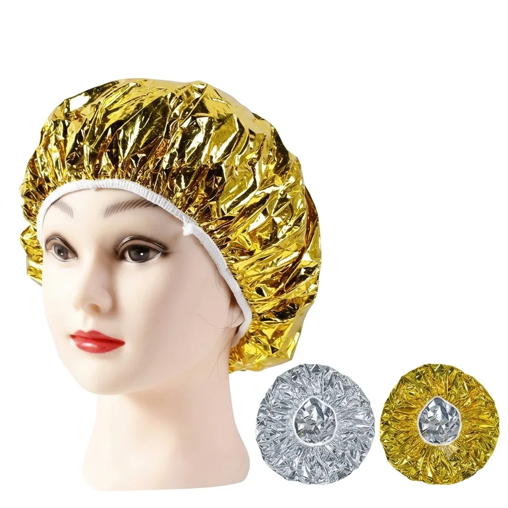 Gorro Térmico de Aluminio para Tratamientos Capilares y Tintes