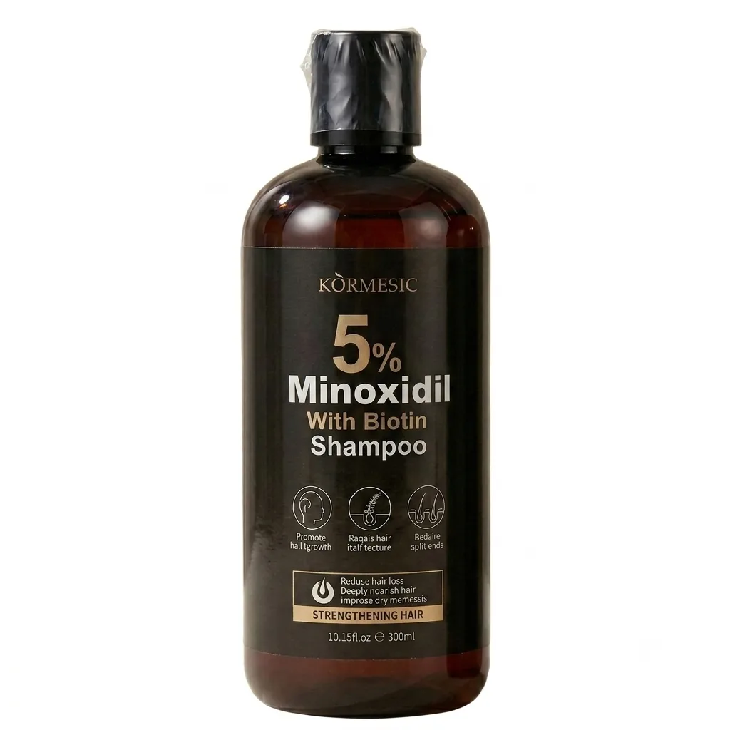 Shampoo Minoxidil 5% + Biotina - Anticaída y Crecimiento