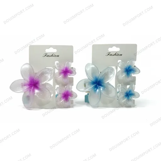 Ganchetas Hawaiiana Estilo Tropical