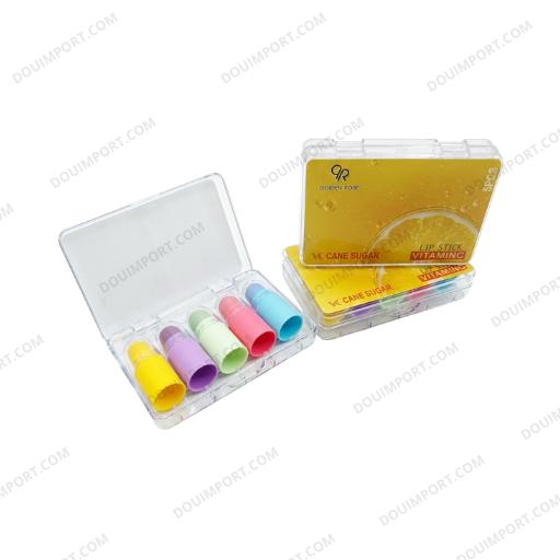 Kit 5-en-1 Bálsamos Labiales Vitamin C